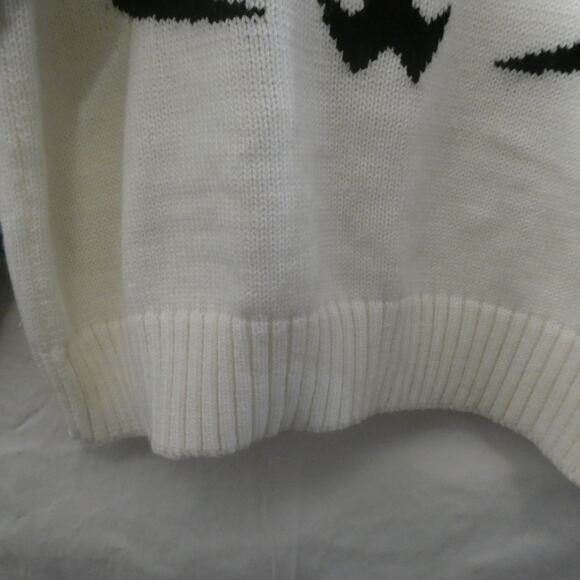Gitano Women's Plus 20W Vintage‎ Sweater Face Knit White - Picture 2 of 7